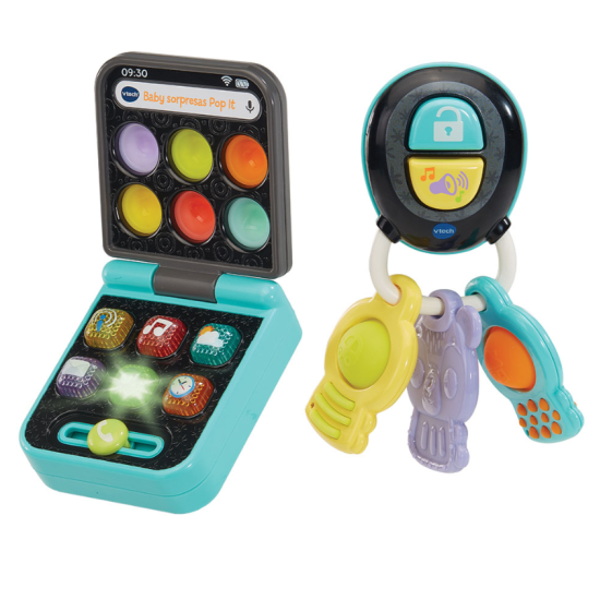 BABY SORPRESAS POP IT TELEFONO Y LLAVES