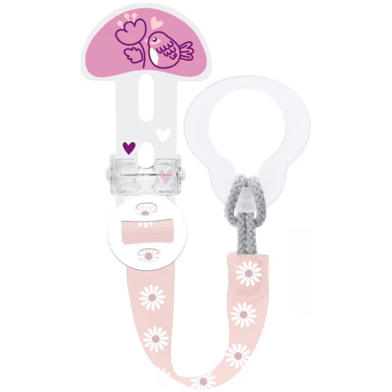 MAM CLIP IT & COVER ROSA