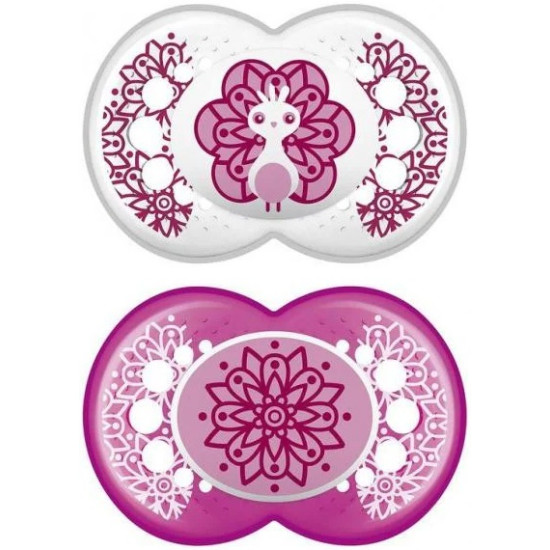 MAM CHUPETE ORIGINAL 6M+ LATEX ROSA