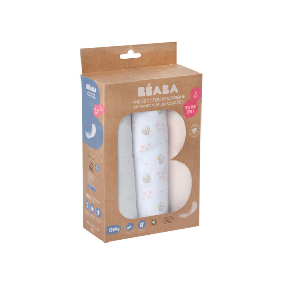 SET 3 MUSELINAS 70X70CM...