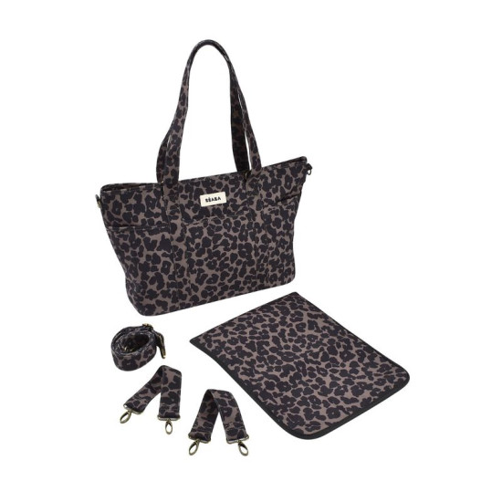 BOLSO MATERNAL MADRID LEOPARD