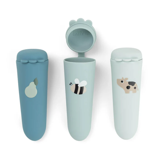 PAQUETE DE 3 POLOS SILICONA DOTTI AZUL