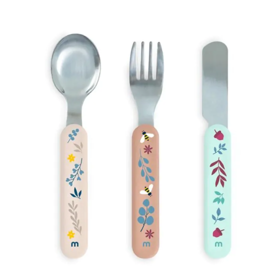 CUBIERTOS INFANTILES INOX STEEL CUTLERY SET DREAMLAND