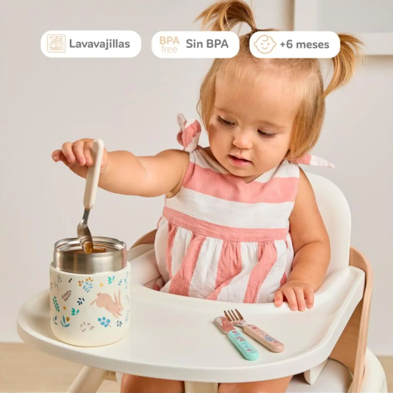 CUBIERTOS INFANTILES INOX...