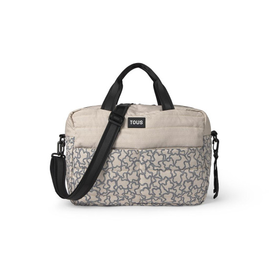 TOUS Bolso Maternal+Cambiador Kaos Beige
