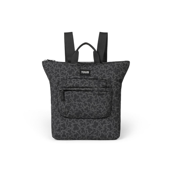 TOUS Bolso Mochila+Cambiador Kaos Negro