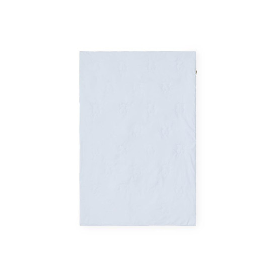 TOUS Colcha para Cuna de 120x60 con Osos Bordados Celeste