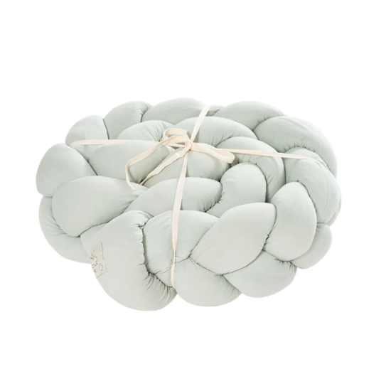 TRENZA PROTECTOR DE CUNA 60 MENTA