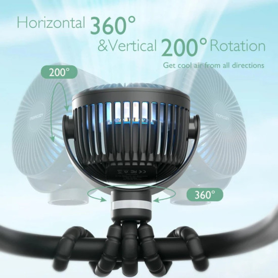 MOMCOZY VENTILADOR PORTATIL...