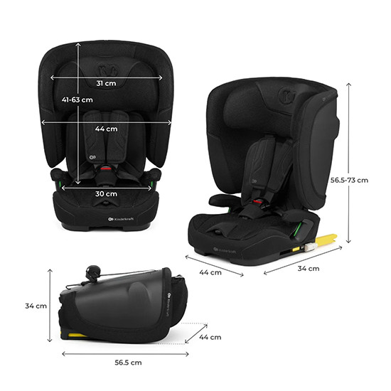 ELEVADOR FIX2GO I-SIZE BLACK