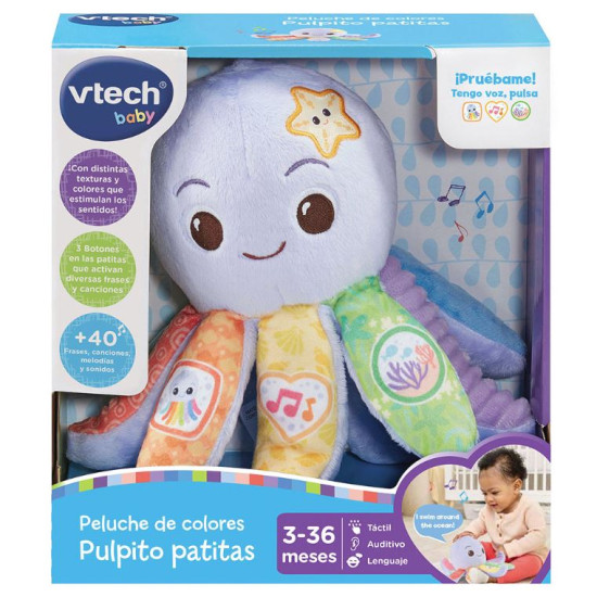PELUCHE DE COLORES PULPITO...