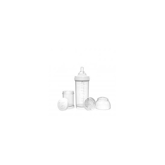 TWISTSHAKE BIBERON ANTICOL.260ML BLANCO
