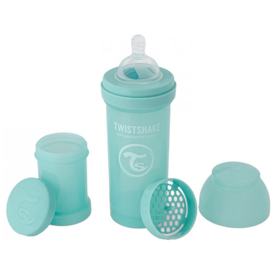 TWISTSHAKE BIBERON +2M 260ML NEW TURQUESA
