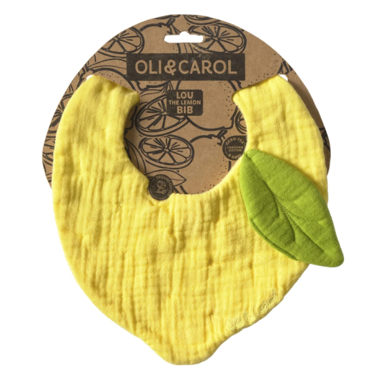 Oli&Carol LOU THE LEMON Babero