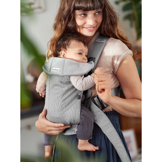 BABYBJÖRN MOCHILA MINI GRIS...