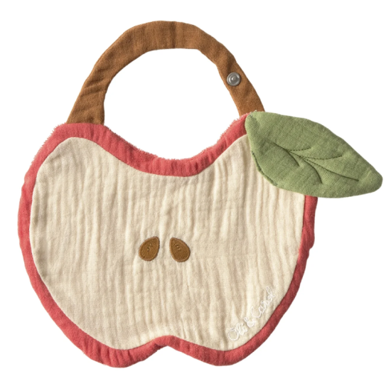 Oli&Carol PEPA THE APPLE Babero