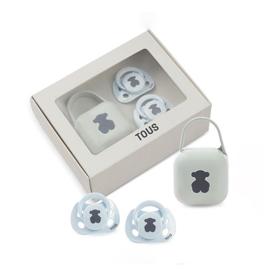 TOUS Set 2 chupetes 0...