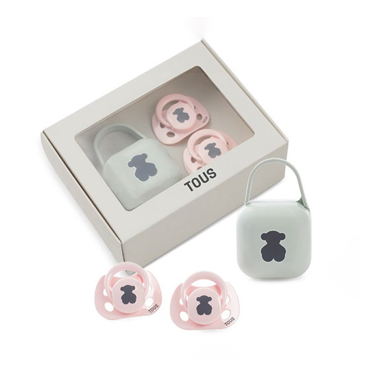 TOUS Set 2 chupetes 0...