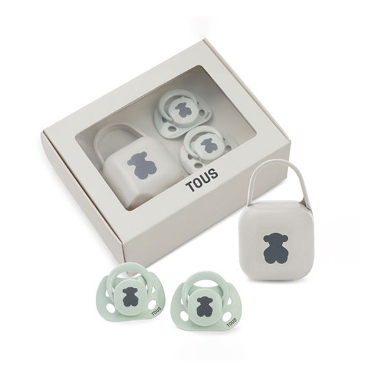 TOUS Set 2 chupetes 0...