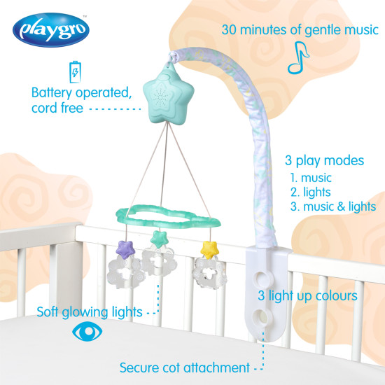 MOBIL DE CUNA CON PROYECTOR...