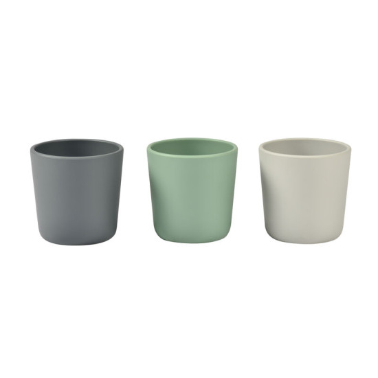 PACK DE 3 VASOS SILICONA