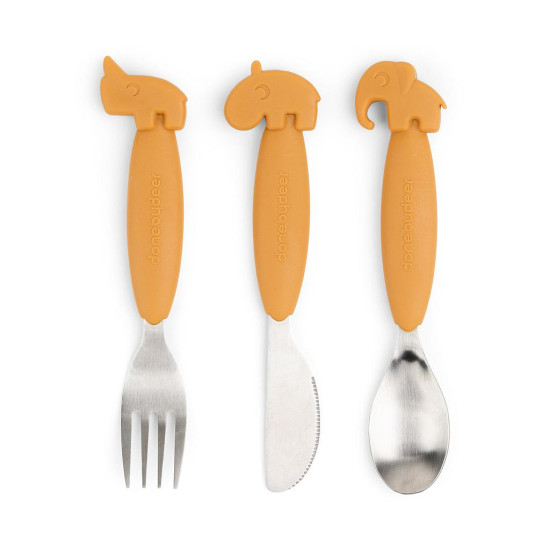 SET DE CUBIERTOS INOX DEER...