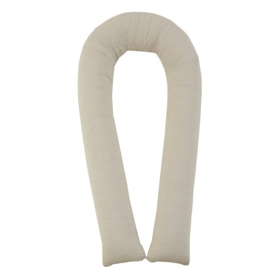 RULO PROTECTOR DE CUNA 15X225X10CM LINO BEIG