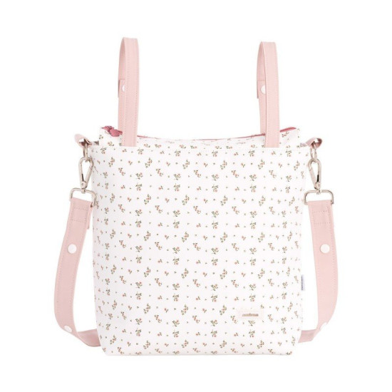 BOLSO PANERA AURA BEIG/FLORES
