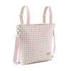 BOLSO TALEGA VICHY ROSA
