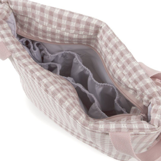 BOLSO TALEGA VICHY ROSA