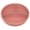 PLATO CON DIVISIONES ROSA SOFT