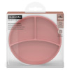 PLATO CON DIVISIONES ROSA SOFT