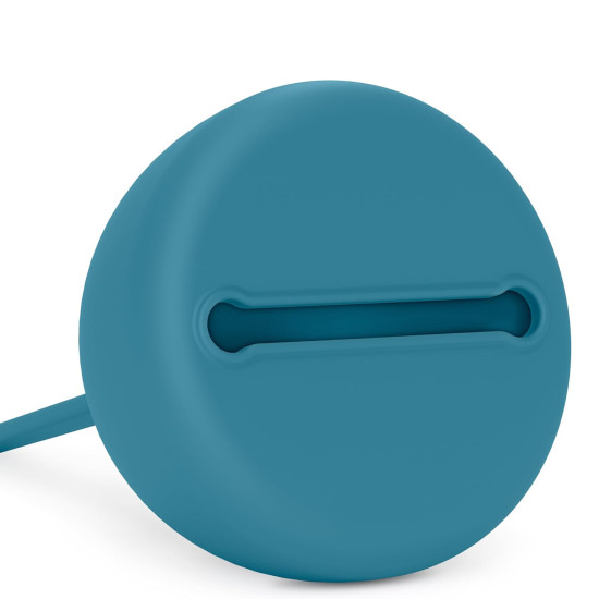 PORTACHUPETES SILICONA AZUL