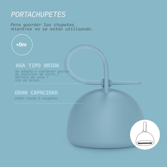 PORTACHUPETES SILICONA BEIG...