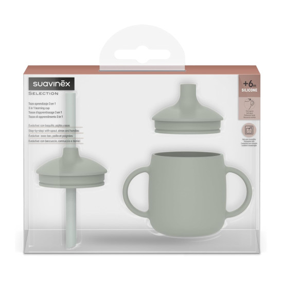 TAZA SILICONA EVOLUTIVA 3...