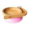PLATO BAMBOO CARACOL ROSA...